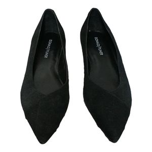 Donald/Pliner Palma Pointy Suede Flats size 7.5M minimalist